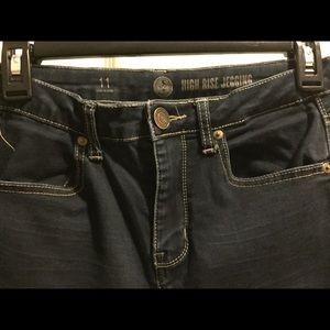 SO High Rise Ankle Jegging Jeans Sz 11